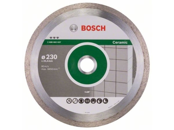 Bosch Best for Ceramic - Diamantskjæreplate - for keramisk - 230 mm
