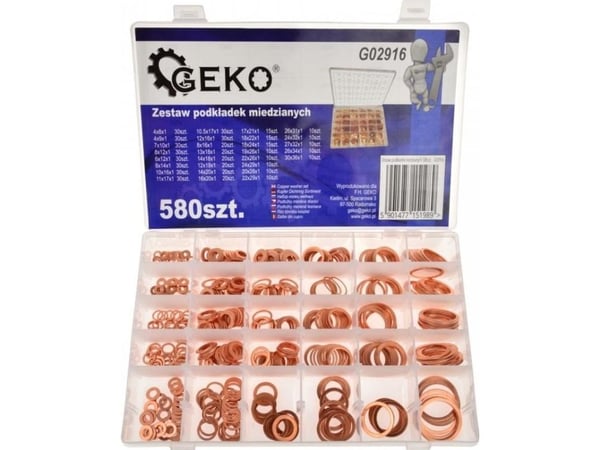 Geko KOBBERSKIVE 580STK (20) G02916 GEKO