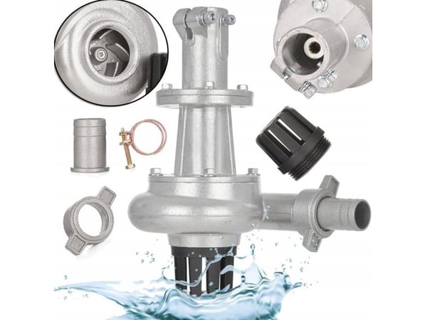 Geko vannpumpe – tilkobling til bensindrevet trimmer 28 mm 9 freser (20)