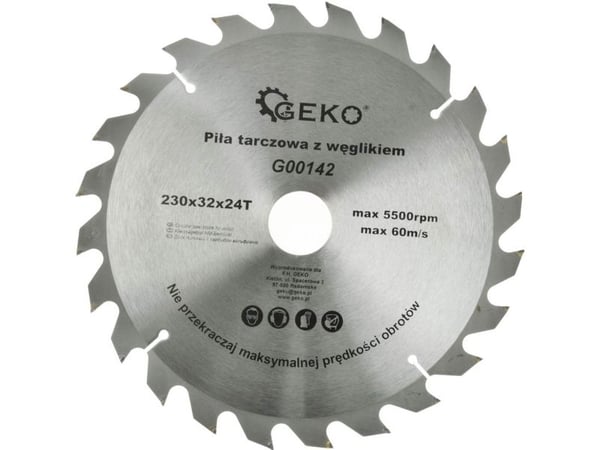 Geko sagblad til tre 230x32x24T(54)