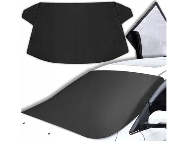 Geko anti-kondens matte for bilrute med magneter 170x120 cm + ører (100) Geko anti-kondens matte for bilrute med magneter 170x120 cm + ører (100)