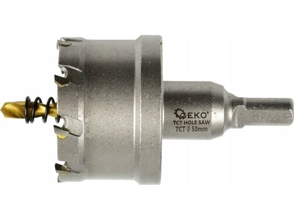 Geko widia hullsag - hullsag for metall 50 mm med titanbor (60)