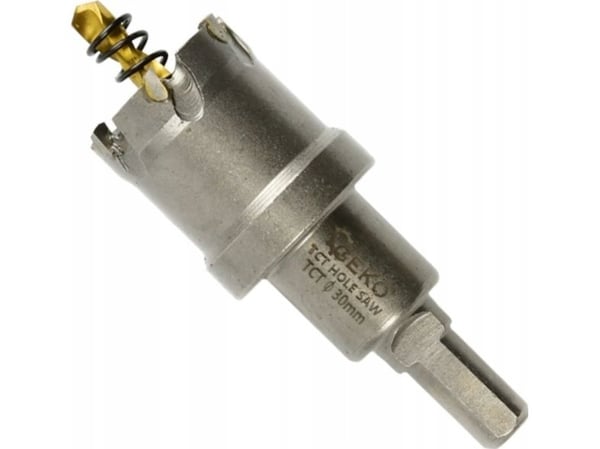 Geko Pitchfork reikäsaha - metallikruunu 30mm titaaniporanterällä (100)