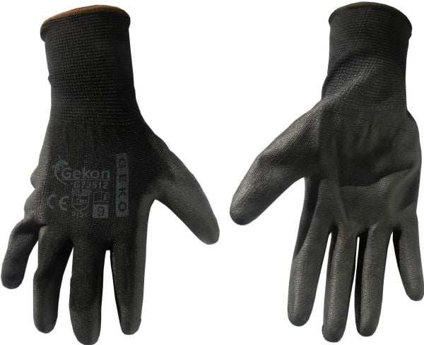 Geko vernehansker GEKO str. 9, svarte (12/300)