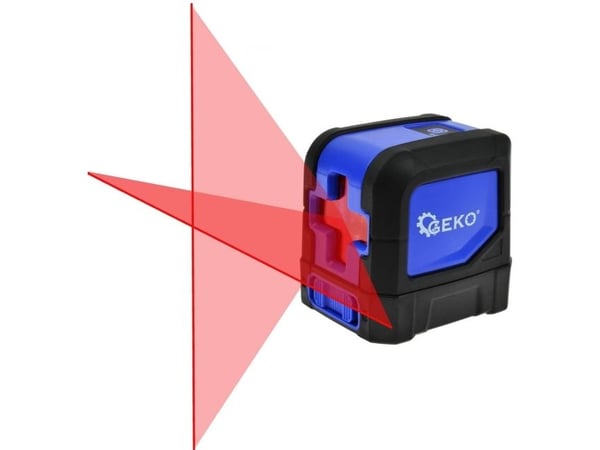 Geko laserlinje G03300 rød 20 m Geko laserlinje G03300 rød 20 m