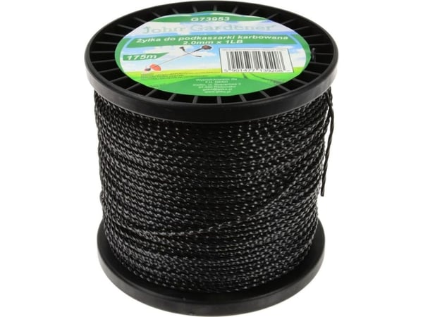 Geko trimmertrådspole, riflet 2,0 mm x 1 LB (27)