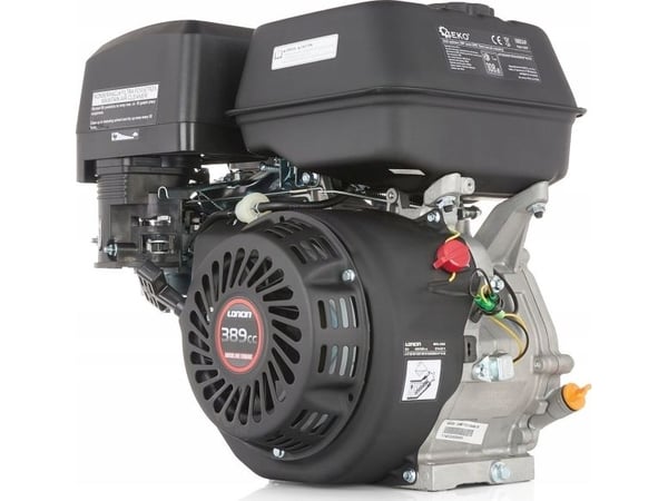 Geko polttomoottori 13HP Loncin G390F 25mm (käsikäynnistyksellä) (1)