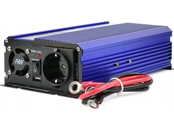 Geko spenningsomformer SINUS 12V/230V 500/1000W (10)