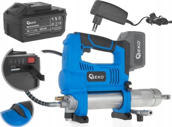 Geko Li-ion 18V batteridrevet skrumaskin – sett kuffert + lader + AKU 4.0Ah (3)