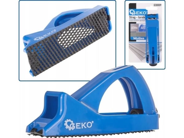 Geko Strug – rasp for gipsplater 140x40mm (12/144)