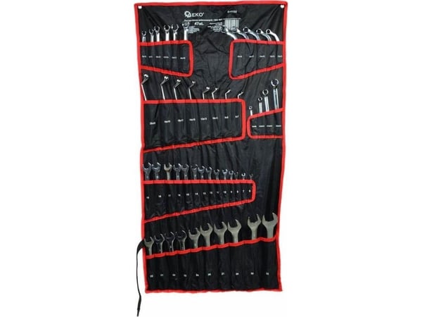 Geko kiillotettu kiintoavainsarja 47EL.CRV/ BIG SET(2) G11155 GEKO GEKO
