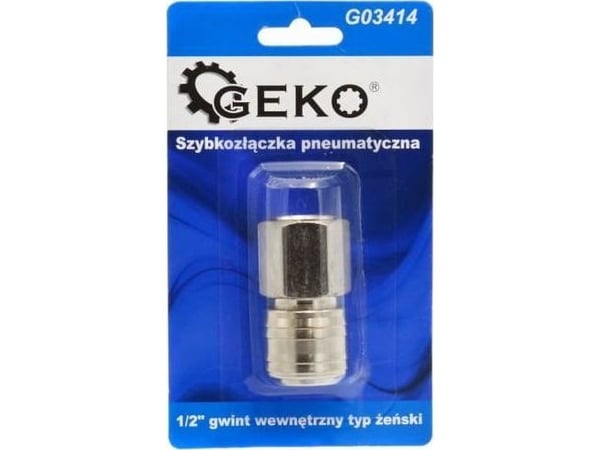 Geko snabbkoppling pneumatisk typ hona 1/2" invändig gänga (blister) (10/100) G03414