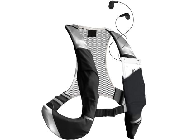 SBS TESPORTFITBAGB, 15,2 cm (6"), Musta, Harmaa