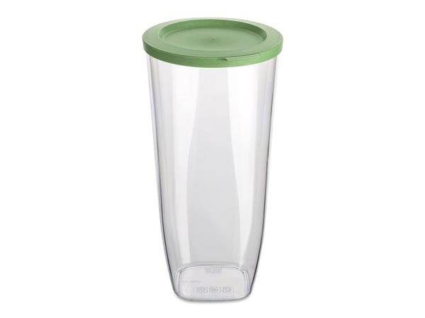 koziol Connect Dry L, Krukke, Rund, 2 l, Grønn, Gjennomsiktig, 125 mm, 132 mm
