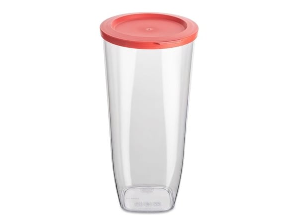 koziol Connect Dry L, Kanna, Rund, 2 l, Rosa, Transparent, 125 mm, 132 mm