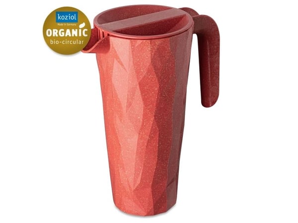 koziol Club, Jug, 1,5 l, Rød, Rund, 122 mm, 193 mm
