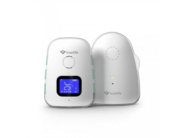 TrueLife NannyTone VM3, digital babytelefon, 800 m, 300 m, 800 m, 2400 - 2480 MHz, grønn, hvit