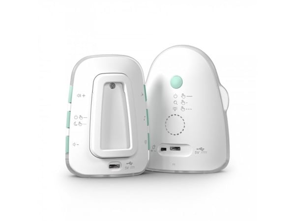 TrueLife NannyTone VM3, digital babytelefon, 800 m, 300 m, 800 m, 2400 - 2480 MHz, grønn, hvit