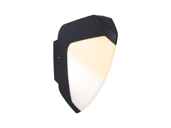 Paulmann 94516, Utendørs veggbelysning, Antrasitt, Plast, IP44, Fasade, Garasje, II