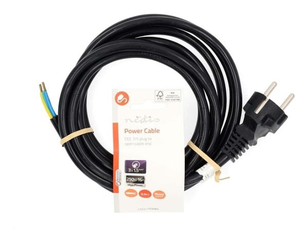 Nedis CEGL11930BK, 3 metriä, H07RN-F