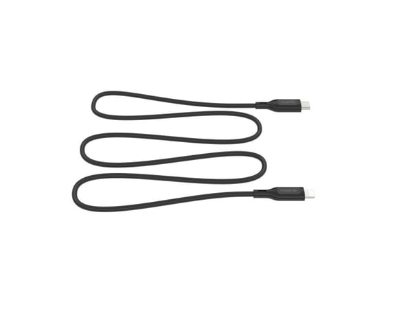 mophie essentials Lightning to USB-C | charging cable 1M, 1 m, Lightning, USB C, Hankjønn, Hankjønn, Svart