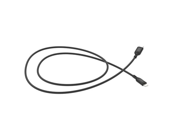 mophie essentials Lightning to USB-C | charging cable 1M, 1 m, Lightning, USB C, Hankjønn, Hankjønn, Svart
