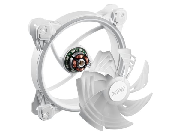 XPG HURRICANE 120 ARGB PWM, vifte, 12 cm, 600 rpm, 2000 rpm, 18,17 dB, 61,5 CFM.