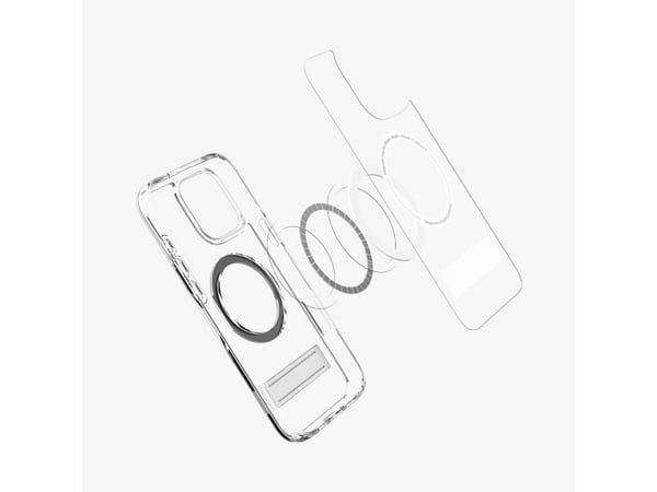 Spigen Ultra Hybrid S (MagFit), Etui, Apple, iPhone 16 Pro, 16 cm (6.3")