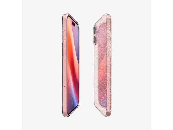 Spigen Liquid Air, Etui, Apple, iPhone 16, 15,5 cm (6.1"), Rosa