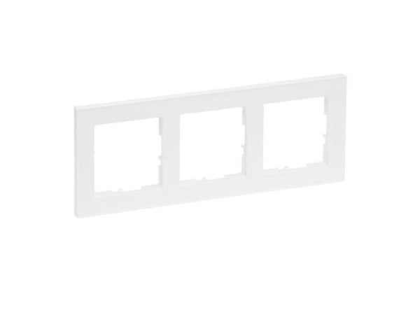 Legrand SEANO+3-jakkukehys 765183, väri ultra white 5 (765183)
