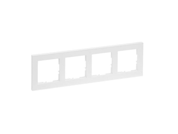 Legrand SEANO+4-jakkukehys 765184, väri ultra white 5 (765184)