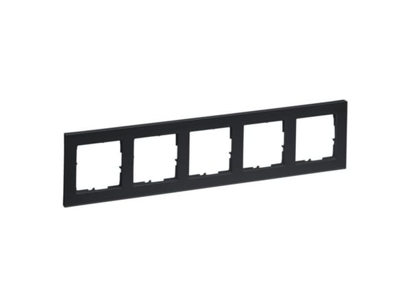 Legrand SEANO+5-jakkukehys, väri antrasiitti, väri765485 (765485)