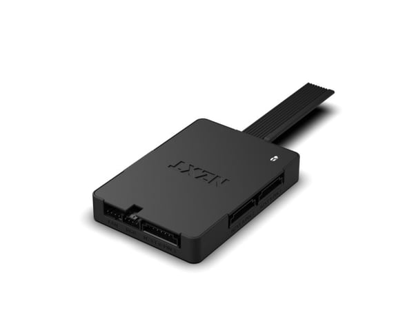 NZXT - Systemvifte og belysningshub - matt svart