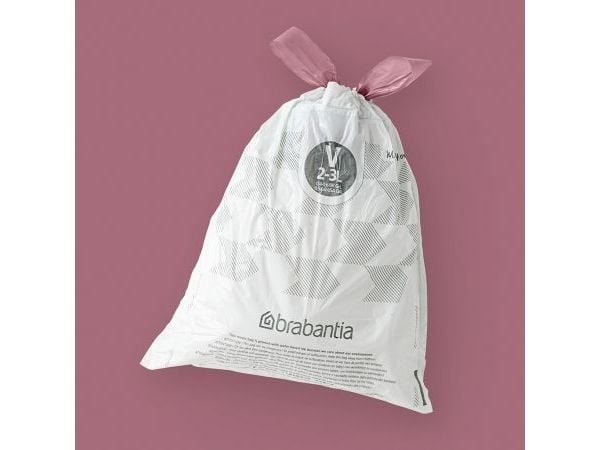 Brabantia PerfectFit garbage bags size V2-3L - 40 pcs - Model 100253 - 290x235mm