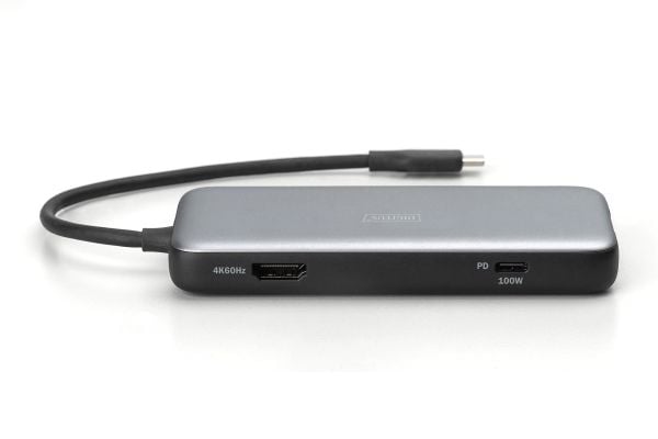 DIGITUS - Dockningsstation - USB-C 3.2 Gen 2 - HDMI - 1GbE