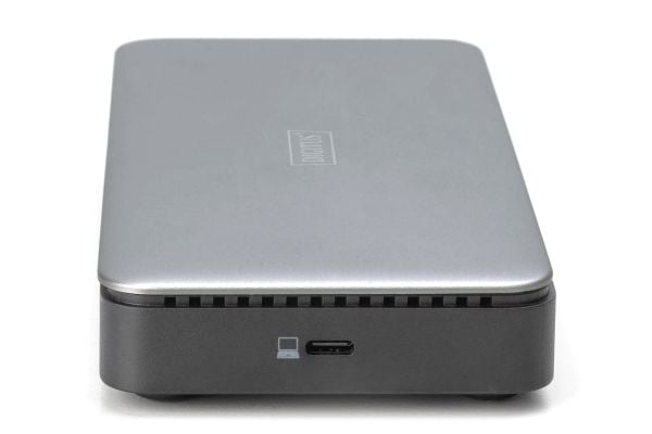 Digitus DA-70917, langallinen, USB 3.2 Gen 2 (3.1 Gen 2) Type-C, 1.4/2.2, 10 100 1000 Mbit/s, musta, harmaa, MicroSD (TransFlash), SD