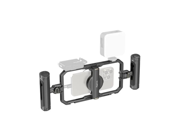 SmallRig 4597, Smarttelefonsett, Sort, Aluminium, Kopper, Plast, Silikon, 512,4 g, 316 mm, 133 mm