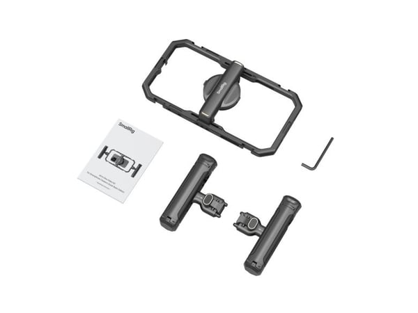 SmallRig 4597, Smarttelefonsett, Sort, Aluminium, Kopper, Plast, Silikon, 512,4 g, 316 mm, 133 mm