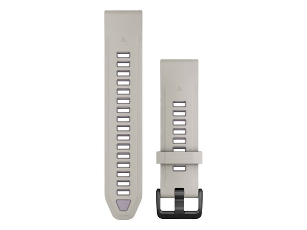 Garmin QuickFit-ranneke 20 mm silikonisumu harmaa/laventeli (010-13391-03)