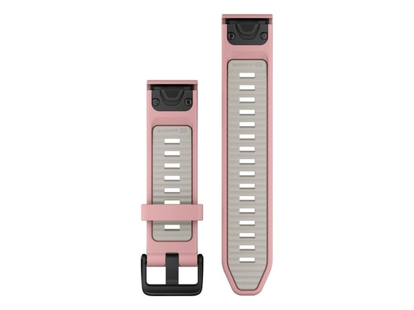 Garmin Quickfit, Band, Smartklokke, Grå, Rosa, Garmin, Approach S70 - 42 mm, D2 Delta S, Descent Mk2S, Descent Mk3 - 43mm, Descent Mk3i – 43 mm, ep...
