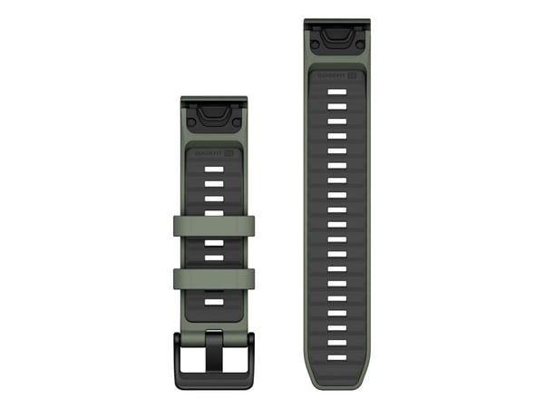 Garmin Garmin Ersatz armbånd QuickFit 22mm Silikon Weidengreen/Graphit