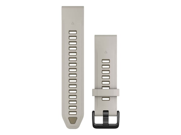 Garmin QuickFit-ranneke 20 mm silikoni sumu harmaa/hiekkakivi (010-13391-06)