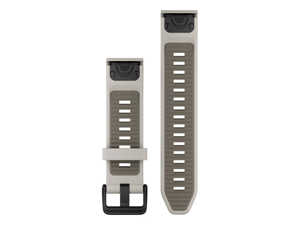 Garmin QuickFit armbånd 20 mm silikon tåke grå/sandstein (010-13391-06)