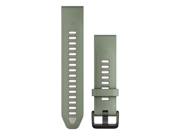 Garmin Garmin QuickFit-ranneke 20 mm silikoni pajunvihreä/sumunharmaa