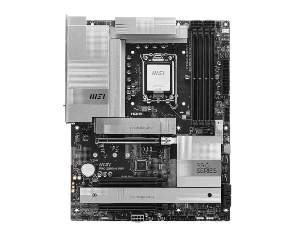 MSI PRO Z890-A WIFI - Hovedkort - ATX - LGA1851-sokkel - Z890 Chipset - USB4, USB 3.2 Gen 1, USB 3.2 Gen 2, USB-C 3.2 Gen 2x2, USB-C 3.2 Gen2 - 5 G...