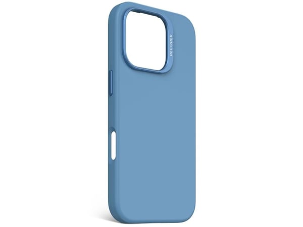 Decoded Silicone Case, Mobilskal, Apple, iPhone 16 Pro, 16 cm (6.3"), Blå