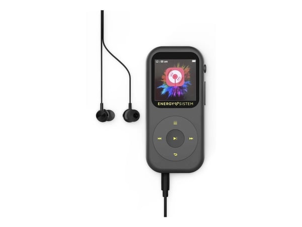 Energy Sistem Handy, MP4-spiller, 16 GB, LCD, FM-radio, svart, hodetelefoner inkludert