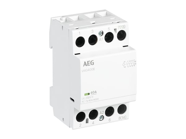 AEG VI404006, 4P, Vit, 220 V, 400 V, IP20, 50/60 hz