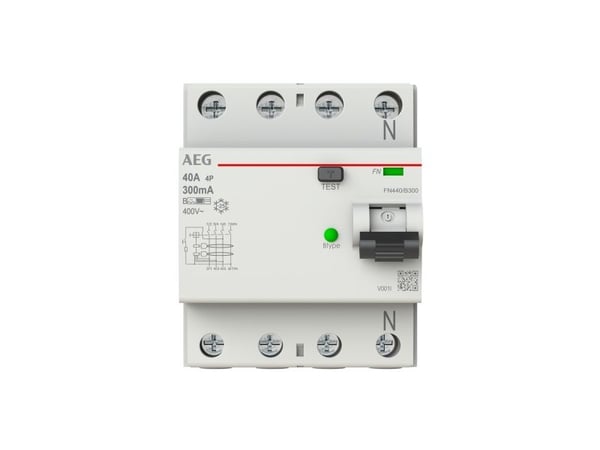 BUSCH JAEGER RCD FN440/B300 4P tyyppi B 40A 300mA (2CSF704556R3400)