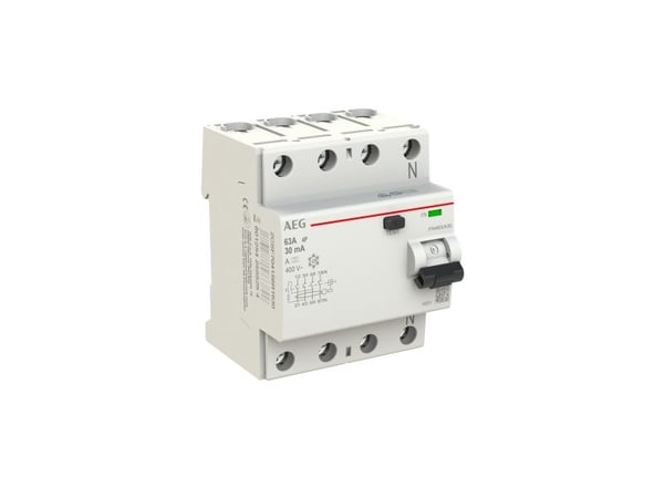 AEG RCD FN463/A30 4P tyyppi A 63A 30mA (2CSF704156R1630)